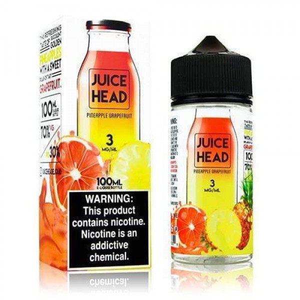 Pineapple Grapefruit By Juice Head 100ML E Liquid 70VG Vape 0MG