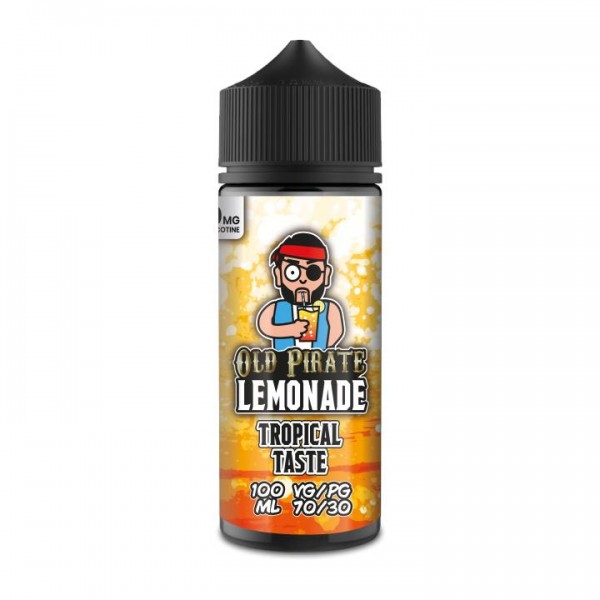 Lemonade - Tropical Taste by Old Pirate 100ML E Liquid, 70VG Vape, 0MG Juice, Shortfill