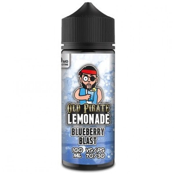 Lemonade - Blueberry Blast by Old Pirate 100ML E Liquid, 70VG Vape, 0MG Juice, Shortfill