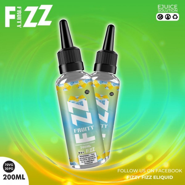 Lemona By Fruity Fizz 200ML E Liquid 70VG Vape 0MG Juice
