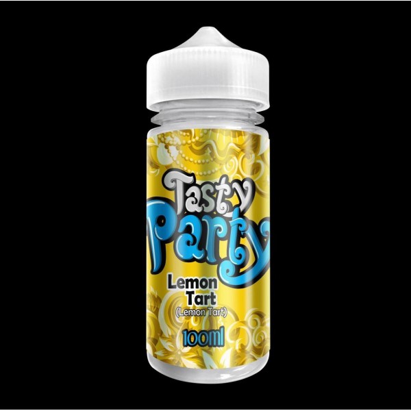 Lemon Tart by Tasty Party. 100ML E-liquid, 0MG vape, 70VG/30PG juice