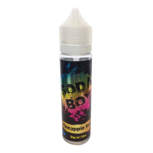 PINEAPPLE SODA E-LIQUID BY SODA BOY 50ML SHORTFILL 70VG VAPE