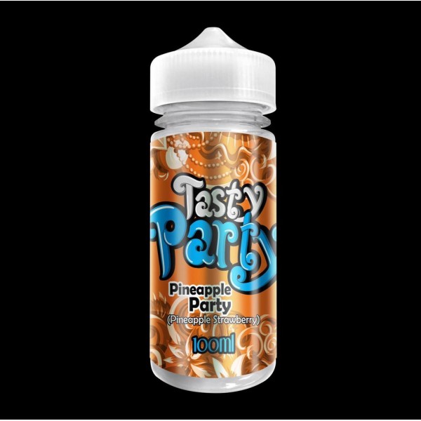 Pineapple Party by Tasty Party. 100ML E-liquid, 0MG vape, 70VG/30PG juice