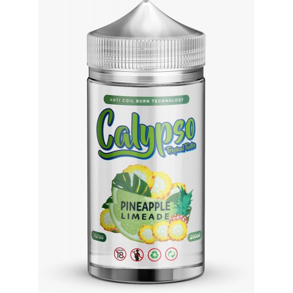 Pineapple Limeade by Calypso, 200ML E Liquid, 70VG Vape, 0MG Juice