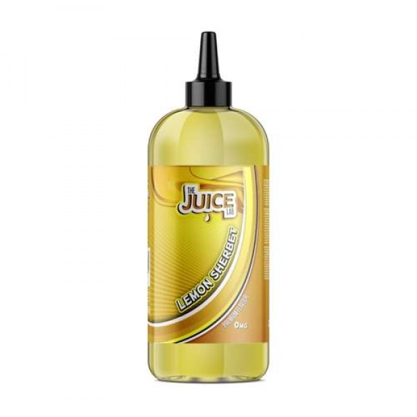 Lemon Sherbet by The Juice Lab, 500ML E Liquid, 60VG Vape, 0MG Juice