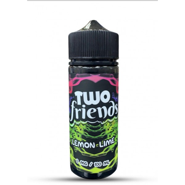 Lemon Lime By Two Friends 100ML E Liquid 70VG Vape 0MG Juice