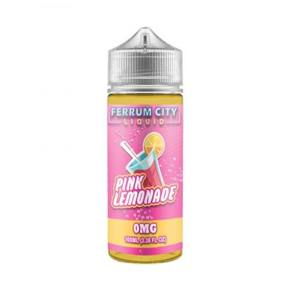 Pink Lemonade By Ferrum City 100ML E Liquid 70VG Vape 0MG Juice