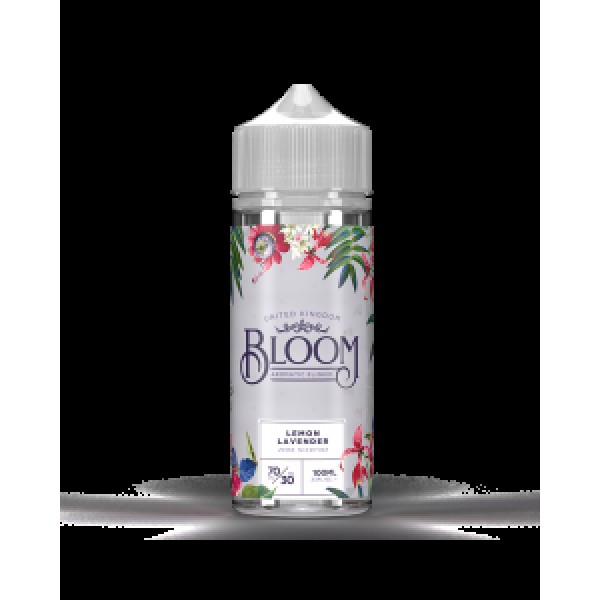 Lemon Lavender By Bloom | 100ML E Liquid | 70VG Vape | 0MG Juice | Short Fill