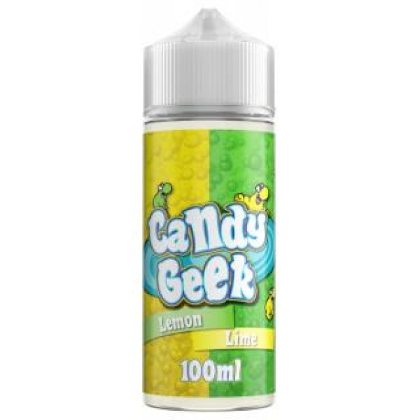 Lemon Lime by Candy Geek 100ml Shortfill E Liquid E Juice 70VG Vape
