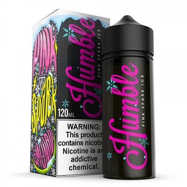 Pink Spark ICE By Humble 100ML E liquid 80VG Vape 0MG Juice Shortfill