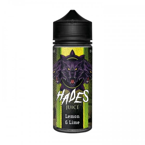 Lemon & Lime By Hades 100ML E Liquid 70VG Vape 0MG Juice Shortfill