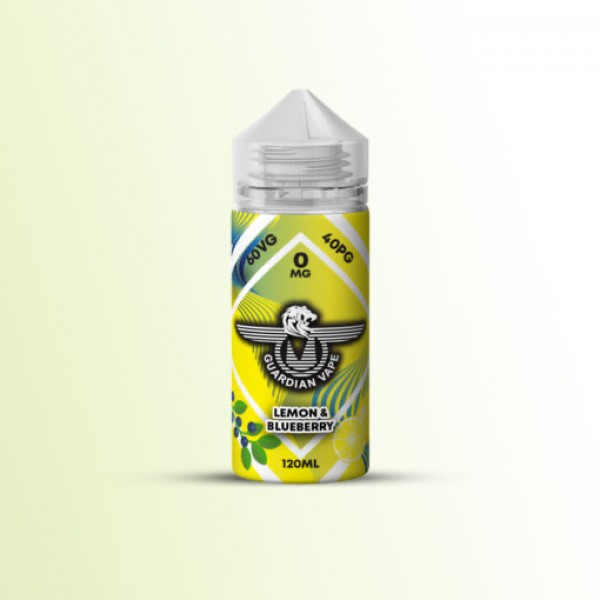 Lemon & Blueberry by Guardian Vape 100ML E Liquid 60VG Vape 0MG Juice