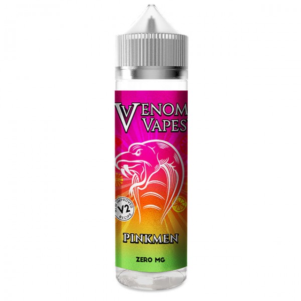 Pinkmen By Venom Vapes 50ML E Liquid 80VG Vape 0MG Juice