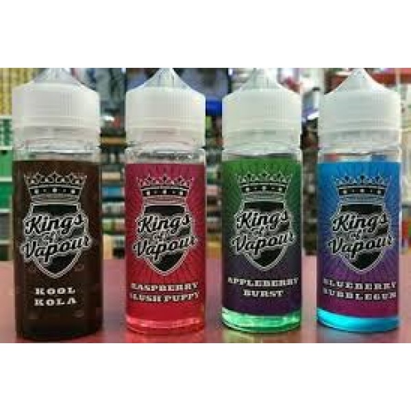 POMBERRIES KINGS OF VAPOUR E LIQUID 100ML SHORTFILL 80VG VAPE JUICE