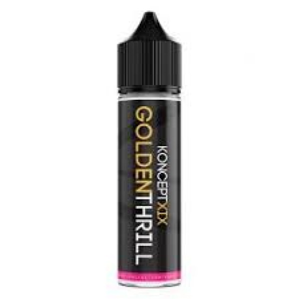 KONCEPT XIX GOLDEN THRILL 50ML E LIQUID 80VG E JUICE 0MG VAPE