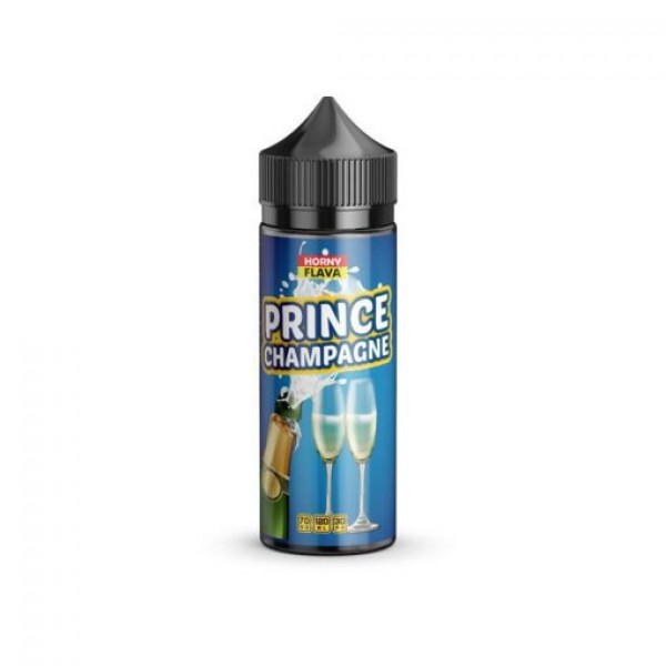 Prince Champagne by Horny Flava. 100ML E-liquid, 0MG Vape, 70VG Juice