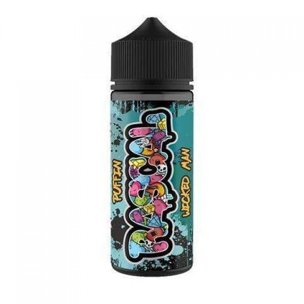 PUFFIN RASCAL WICKED MAN 100ML SHORTFILL E LIQUID 70VG VAPE