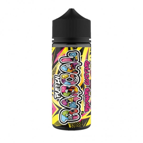 PUFFIN RASCAL RHUBARB CUSTARD 100ML SHORTFILL E LIQUID 70VG VAPE