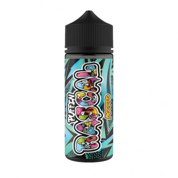 PUFFIN RASCAL MOJITO 100ML SHORTFILL E LIQUID 70VG VAPE