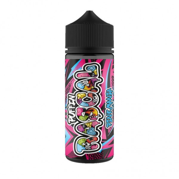 PUFFIN RASCAL PINK MANIA 100ML SHORTFILL E LIQUID 70VG VAPE