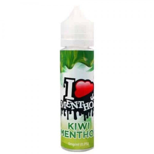 KIWI MENTHOL ELIQUID BY I LOVE VG IVG MENTHOL 50ML SHORTFILL E LIQUID 70VG VAPE