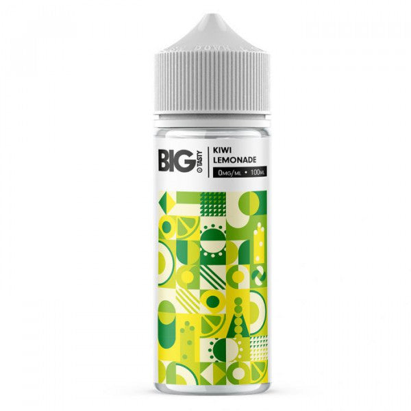 Kiwi Lemonade by Big Tasty, 100ML E Liquid, 70VG Vape, 0MG Juice