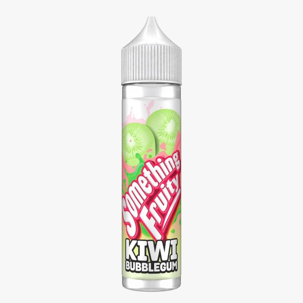 Kiwi Bubblegum By Something Fruity 50ML E Liquid 0MG Vape 50VG Juice