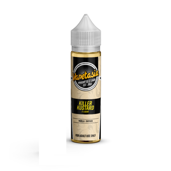 Killer Kustard by Vapetasia, 50ML E Liquid, 70VG Vape, 0MG Juice