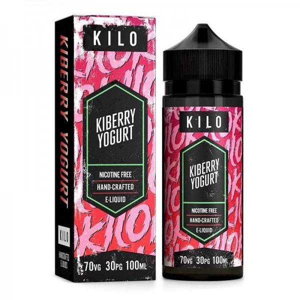 Kiberry Yogurt by Kilo, 100ML E Liquid, 70VG Vape, 0MG Juice
