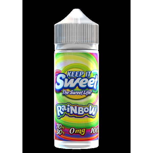Rainbow - Keep It Sweet 100ml E-liquid Juice 70VG Vape
