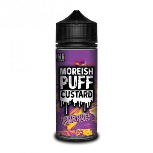 PURPLE – MOREISH PUFF CUSTARD 100ML SHORTFILL E LIQUID 70VG VAPE