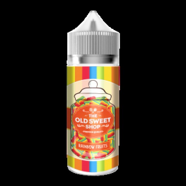 Rainbow Fruits 100ml E-Liquid by Old Sweet Shop 50VG Vape Juice