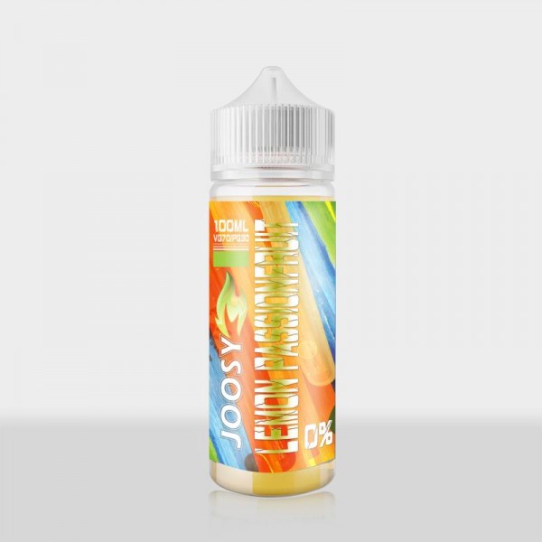 Joosy Lemon Passionfruit 100ml E Liquid Juice 70vg Vape Shortfill