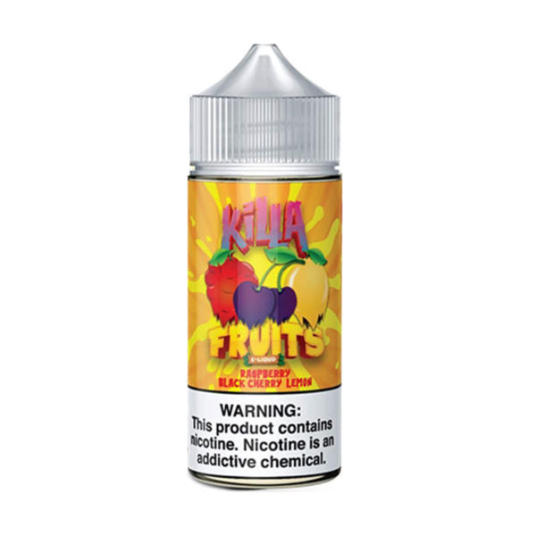 Raspberry Black Cherry Lemon by Killa Fruits 100ml E-Liquid Juice 70VG Vape