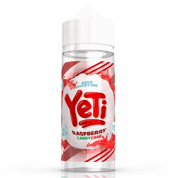 Raspberry - Candy Cane by Yeti 100ml E Liquid Juice 70VG Vape Shortfill