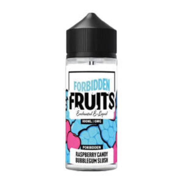 Raspberry Candy Bubblegum Slush By Forbidden Fruits 100ML/200ML E Liquid 70VG 30PG Vape 0MG/3MG Juice