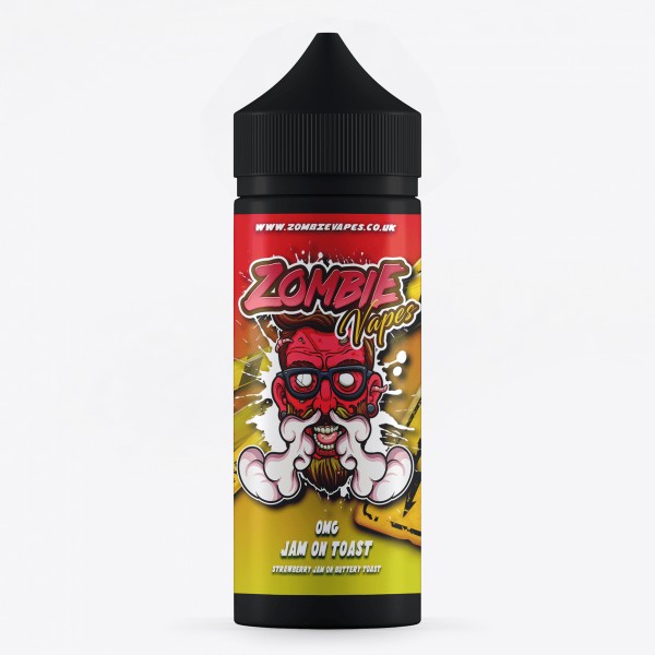 Jam On Toast By Zombie Vapes, 50ML E Liquid, 70VG Vape, 0MG Juice