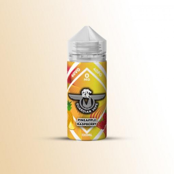 Raspberry Pineapple by Guardian Vape 100ML E Liquid 60VG Vape 0MG Juice