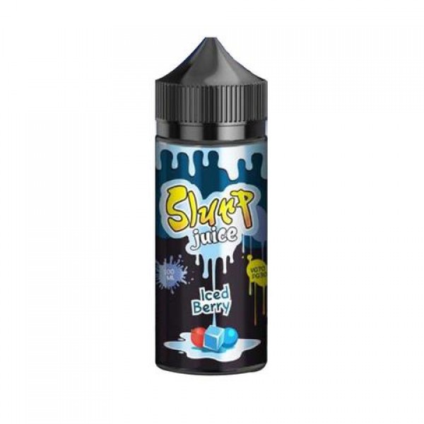 Iced Berry - Slurp Juice, 100ML E Liquid, 70VG Vape, 0MG Juice, Shortfill