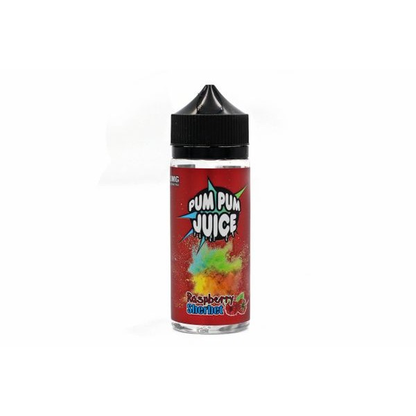Raspberry Sherbet by Pum Pum Juice. 0MG 100ML E-liquid. 70VG/30PG Vape Juice