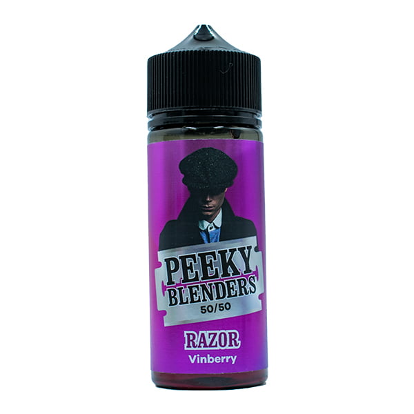 Razor by Peeky Blenders, 100ML E Liquid, 50VG Vape, 0MG Juice, Shortfill