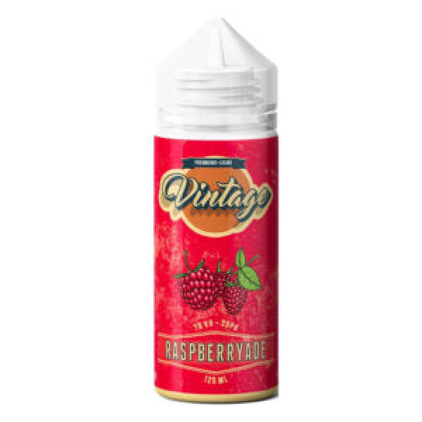 Raspberryade By Vintage 100ML E Liquid 70VG Vape 0MG Juice Shortfill