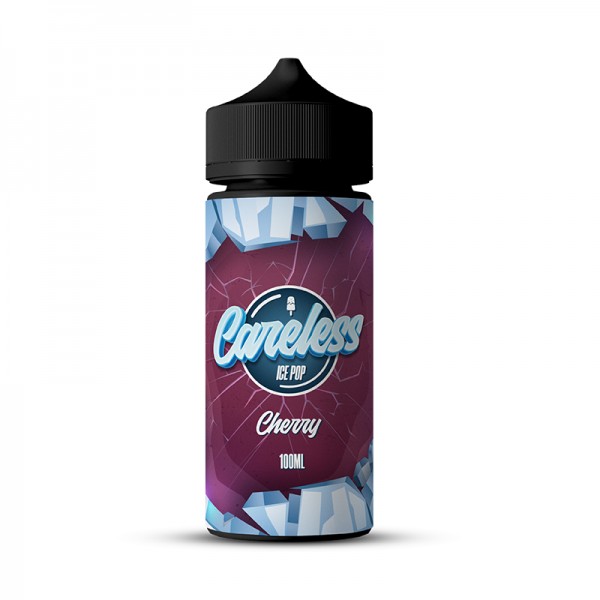 Ice Pop - Cherry By Careless | 100ML E Liquid | 70VG Vape | 0MG Juice | Short Fill