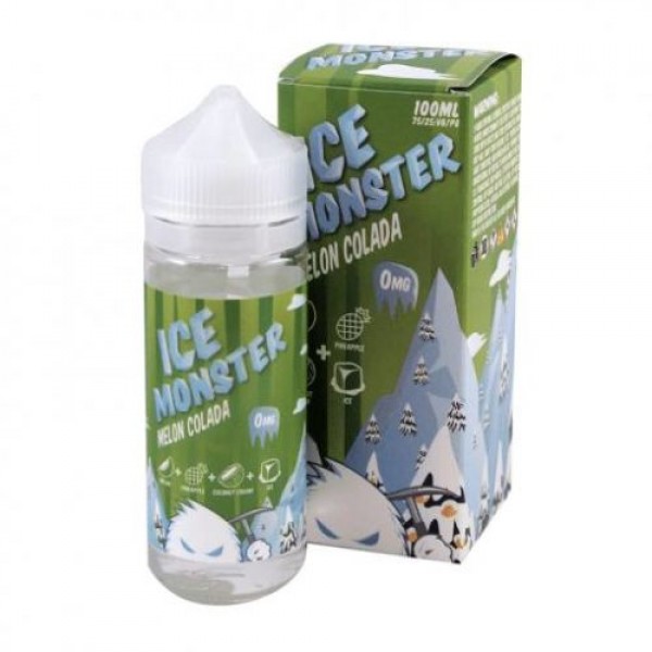 ICE MONSTER – MELON COLADA 100ML SHORTFILL E LIQUID 75VG VAPE