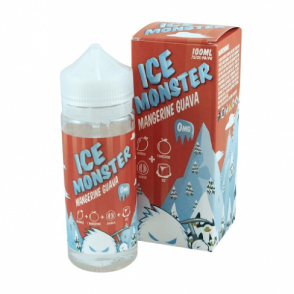 ICE MONSTER – MANGERINE GUAVA 100ML SHORTFILL E LIQUID 75VG VAPE
