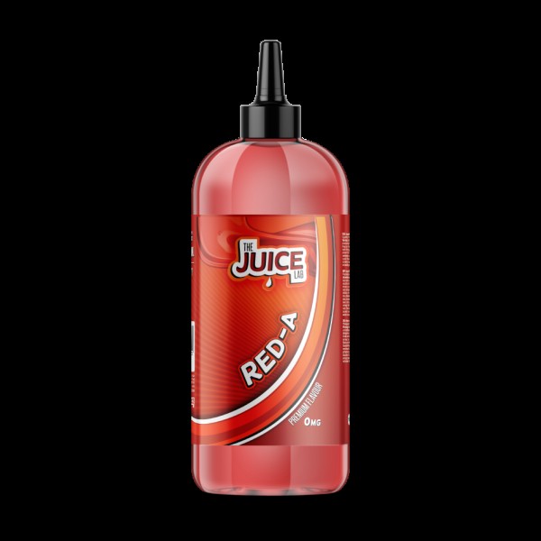 Red A by The Juice Lab, 500ML E Liquid, 60VG Vape, 0MG Juice