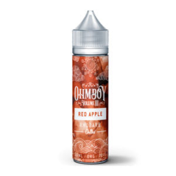 Red Apple & Rhubarb Chilled By Ohm Boy Volume III 50ML E Liquid 70VG Vape 0MG Juice