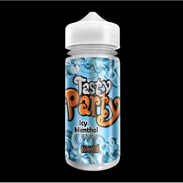 Ice Menthol by Tasty Party. 100ML E-liquid, 0MG vape, 70VG/30PG juice