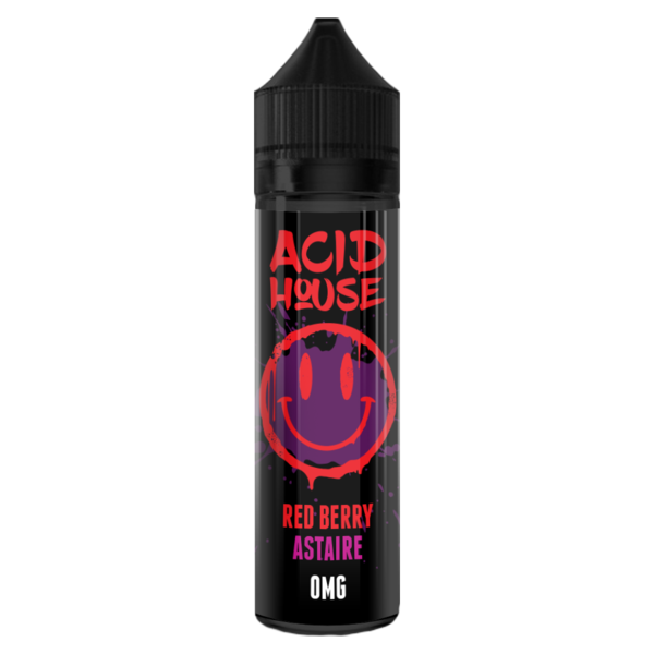 Red Berry Astaire Acid House 50ml E Liquid 70VG Vape Juice Shortfill