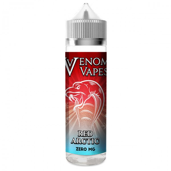 Red Arctic By Venom Vapes 50ML E Liquid 80VG Vape 0MG Juice